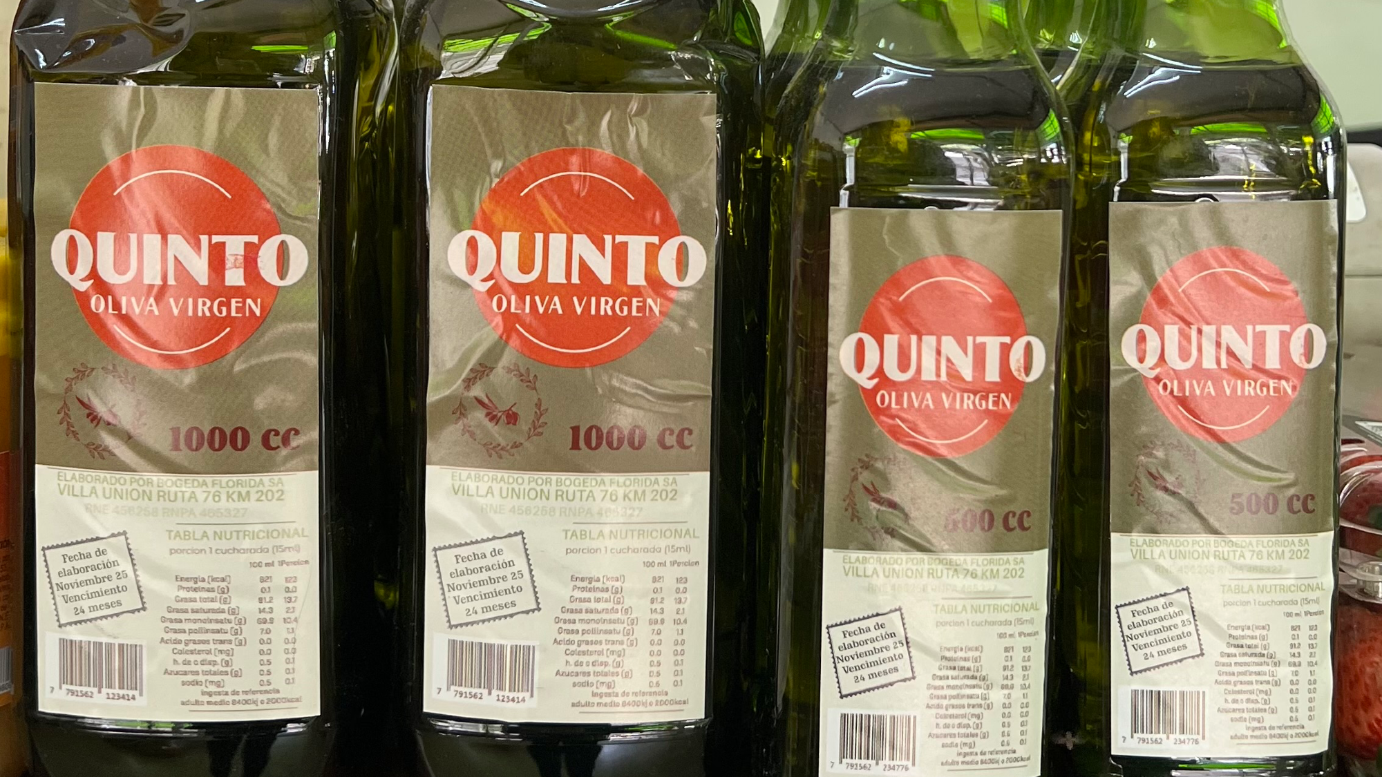 Aceite de oliva 🫒