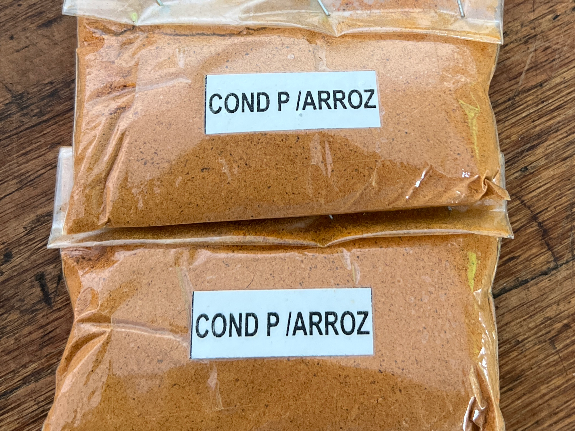 Condimento para arroz por 10 gr.