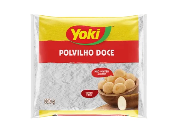 POLVILHO DOCE (ALMIDÓN DE MANDIOCA DULCE) YOKI 500G (Copia)