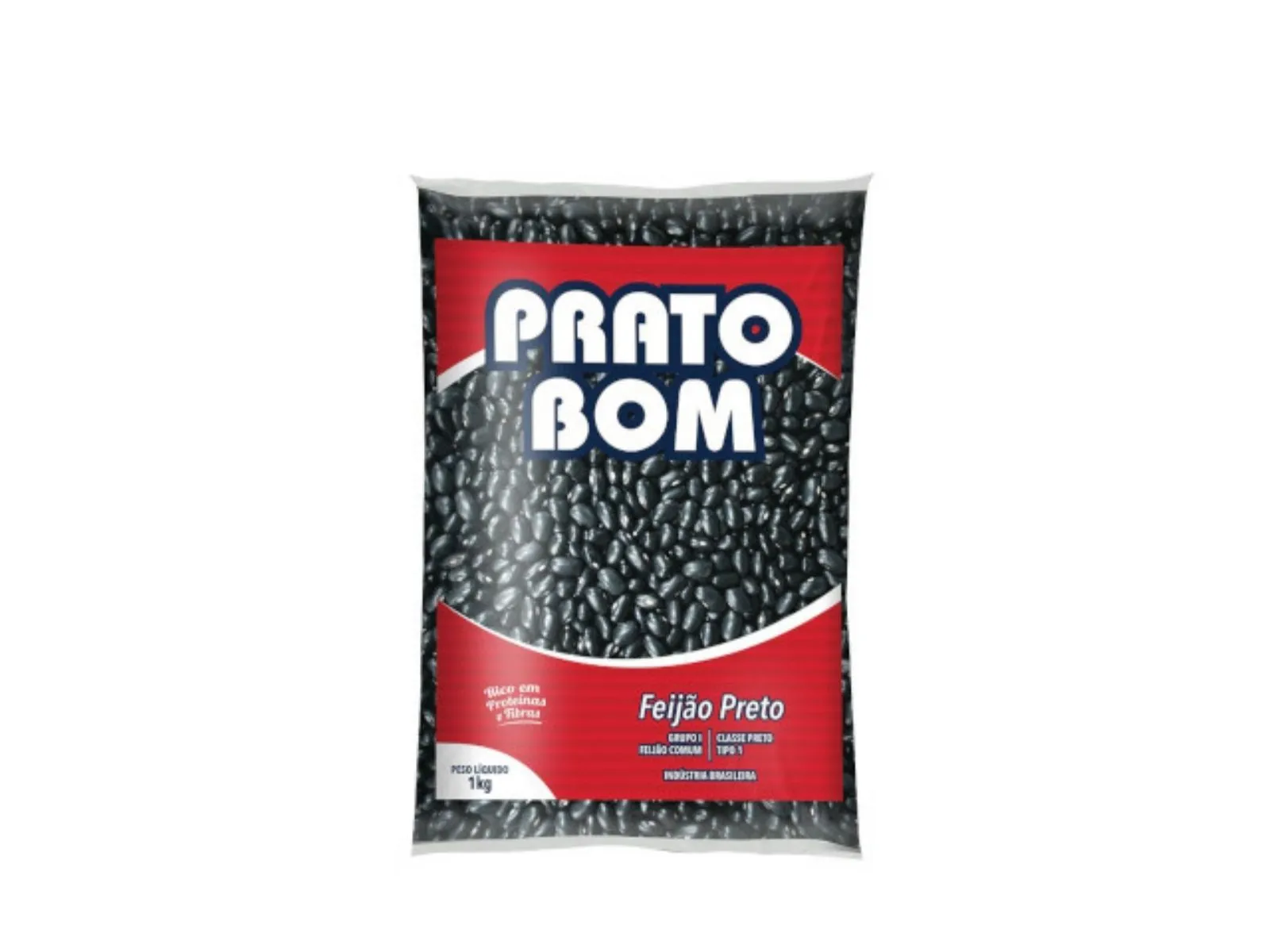 FEIJÃO PRETO (POROTO NEGRO) PRATO BOM 1KG