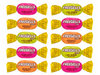 10 UN BALA (CARAMELO) RICHAN FREEGELLS RECHEADA DE CHOCOLATE BRANCO (RECHENA DE CHOCOLATE BLANCO)