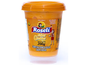 COBERTURA SABOR QUESO CHEDDAR CREMOSO ROSELI 200G