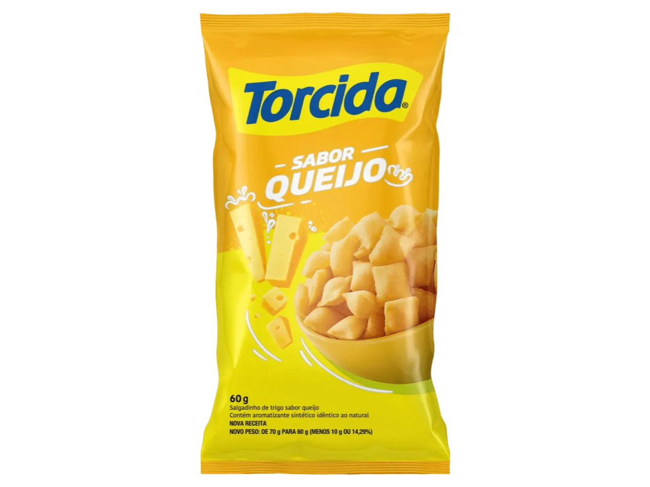 SNACK TORCIDA SABOR QUESO 60G