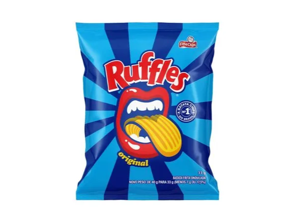 PAPAS RUFFLES ORIGINAL  33G