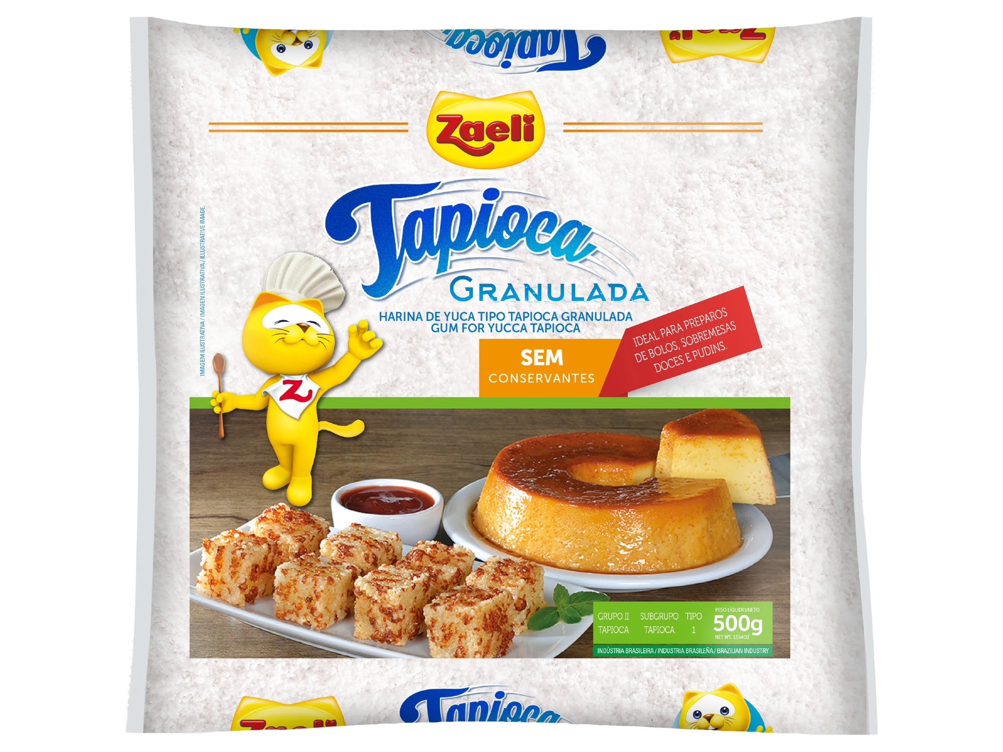 TAPIOCA GRANULADA ZAELI 500G