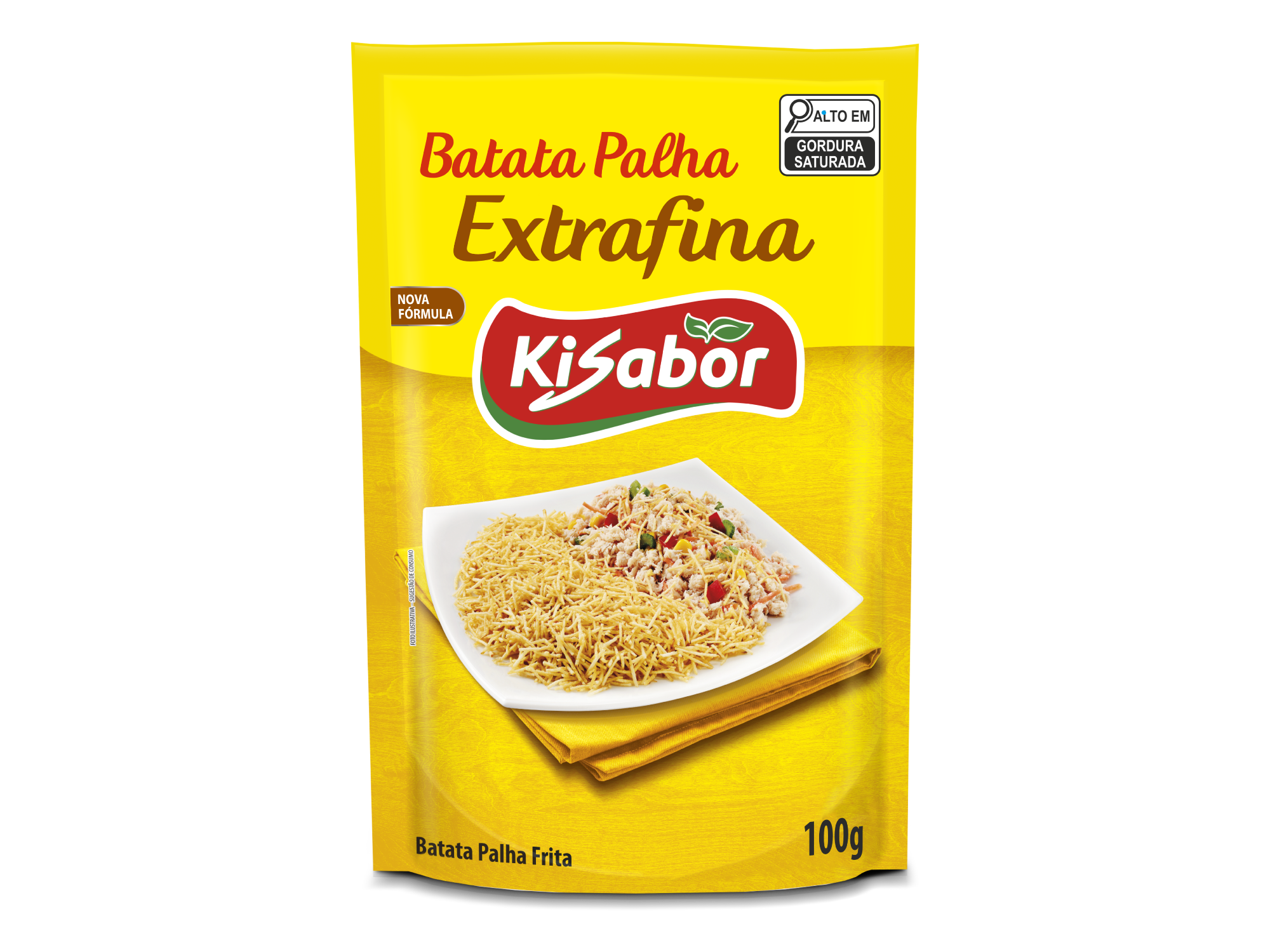 BATATA PALHA (PAPA PAY) EXTRA FINA KISABOR 100G