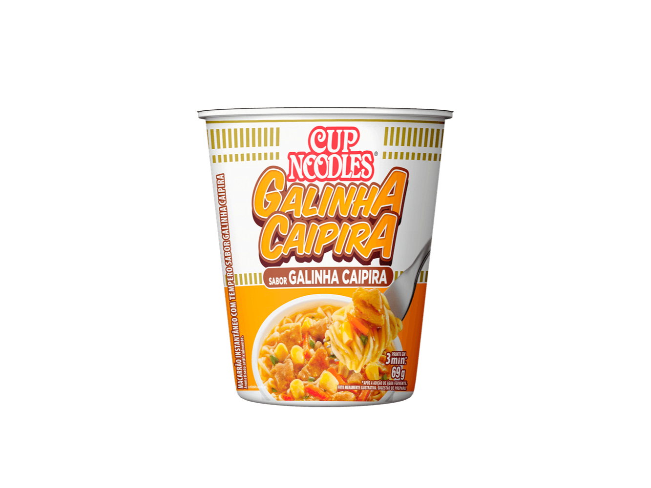 CUP NOODLES NISSIN SABOR GALLINA CAMPERA 69G