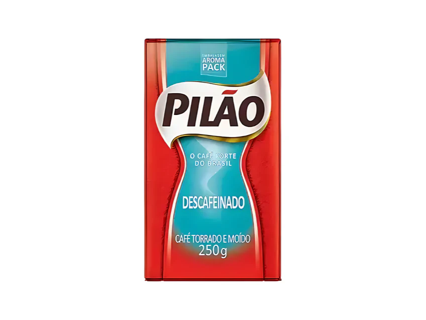 CAFÉ PILÃO DESCAFEINADO 250G