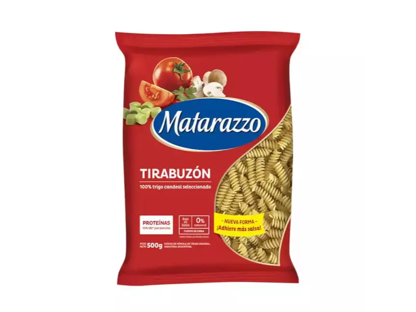 FIDEOS TORNILLO MATARAZZO 500G