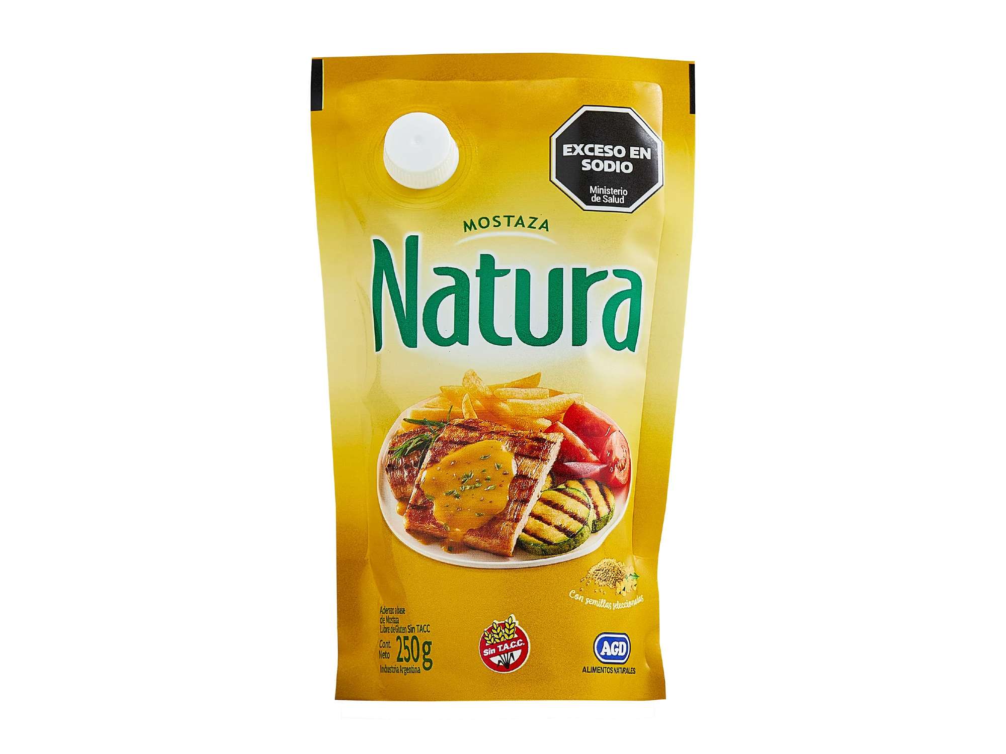 MOSTAZA NATURA 250G
