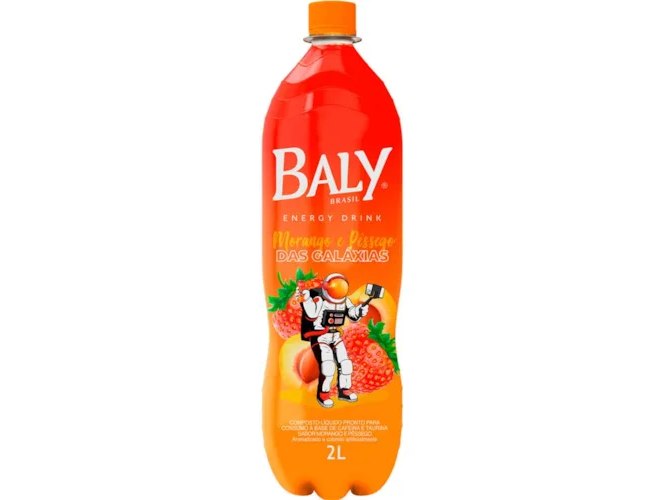 BEBIDA ENERGÉTICA BALY FRUTILLA Y DURAZNO 2L