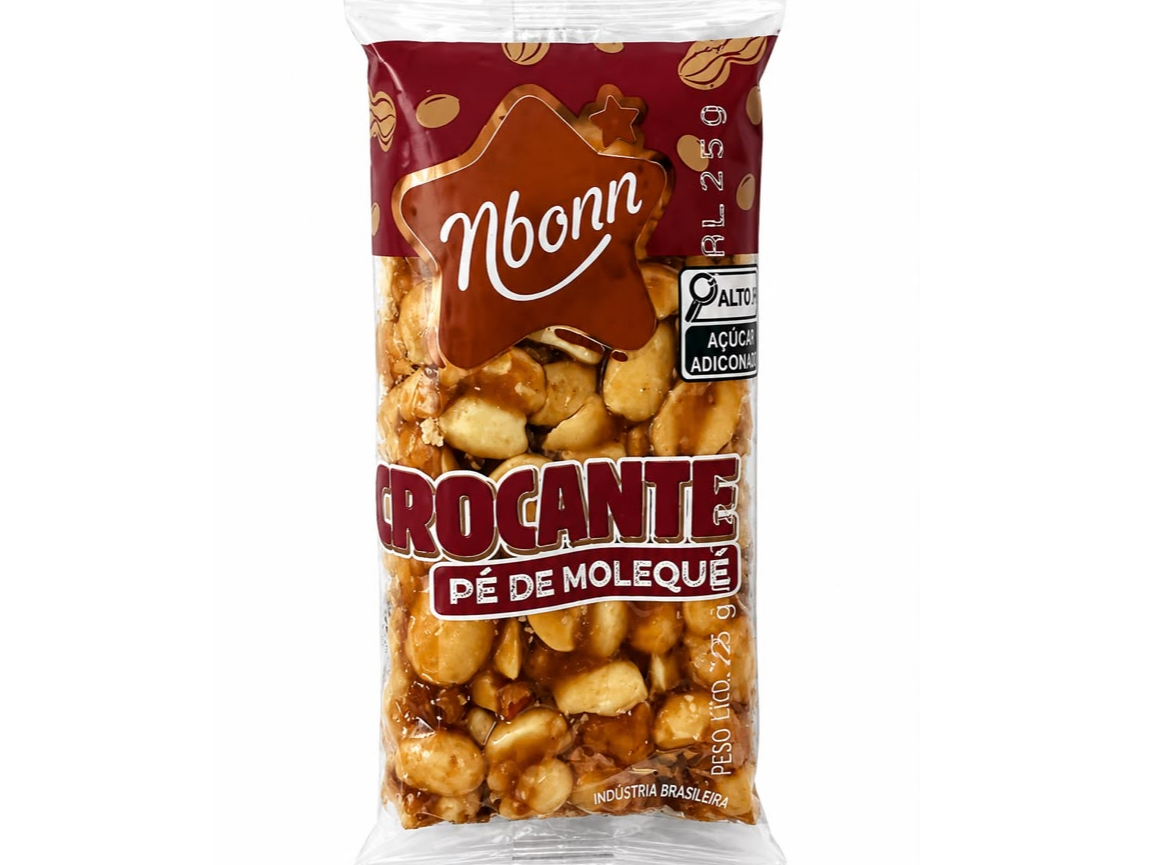 PÉ DE MOLEQUE CROCANTE NBOON 35G