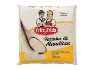 HARINA DE MANDIOCA FINA FRITZ E FRIDA 500G