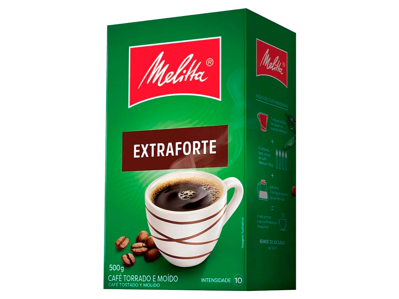 CAFÉ MELITTA EXTRA FUERTE 500G