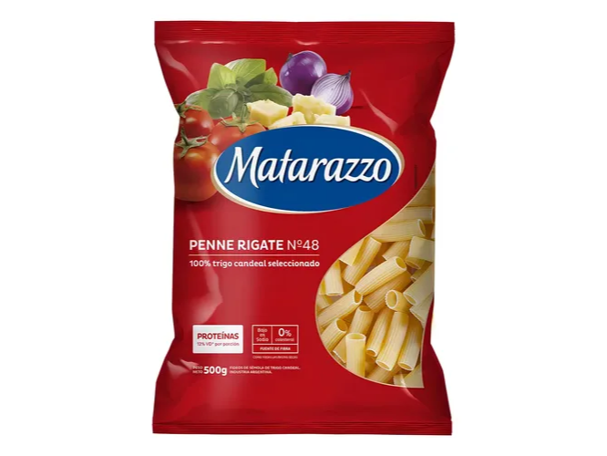 FIDEOS PENNE MATARAZZO 500G