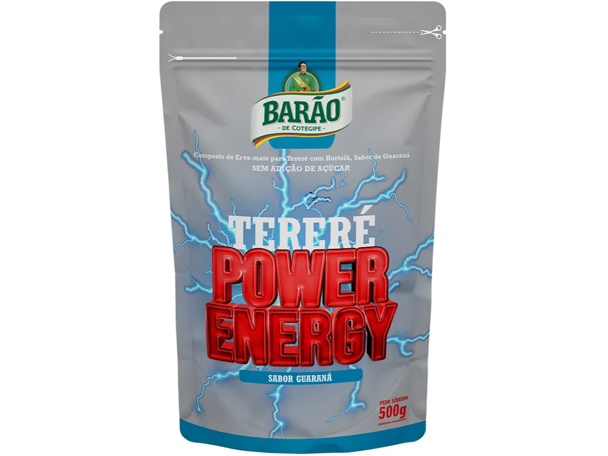 YERBA MATE BARÃO TERERÉ ENERGY POWER 500G