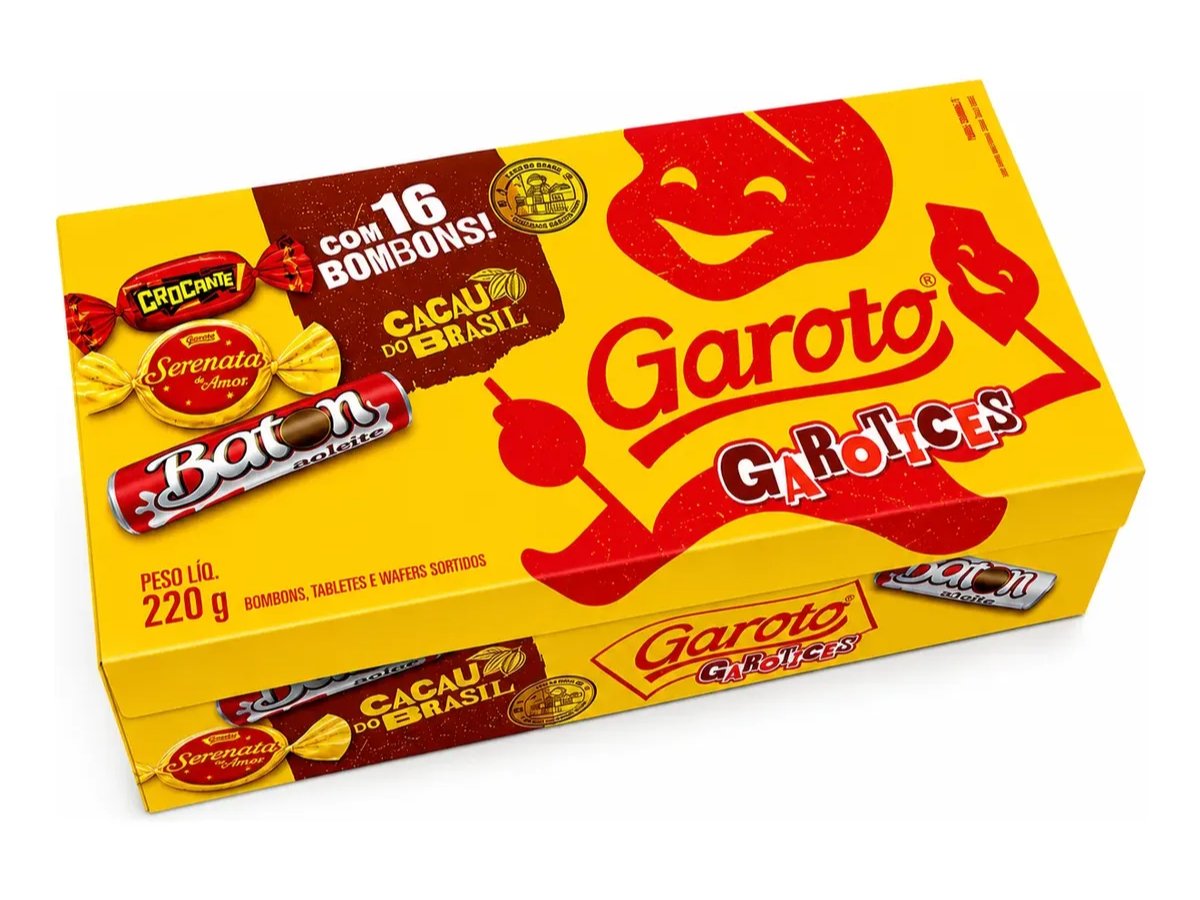 CAJA BOMBONES GAROTO SURTIDA 220G
