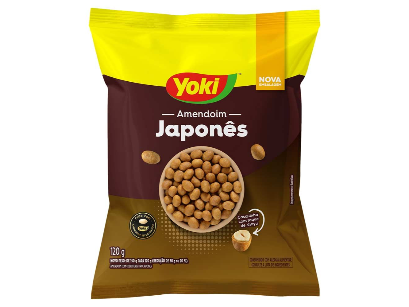 MANÍ JAPONÉS YOKI 120G
