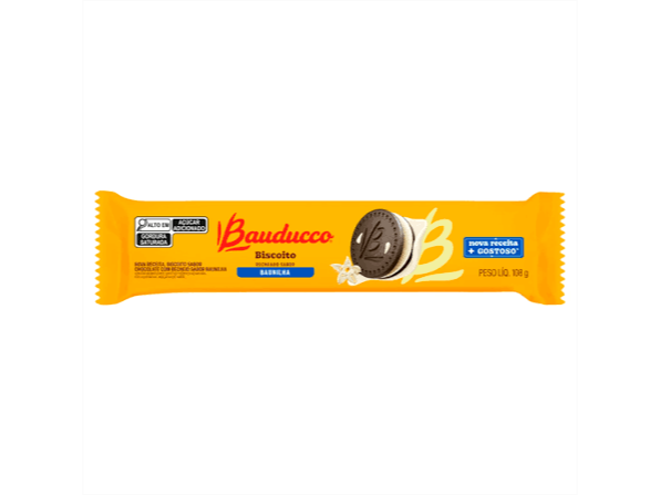 GALLETITA RELLENAS BAUDUCCO VAINILLA  108G