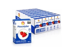CAJA DE CREMA DE LECHE PIRACANJUBA 200 G (27 UNIDADES)