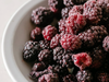 Moras enteras congeladas