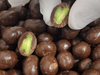 Pistachos con chocolate negro