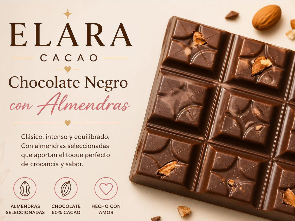 Tableta con almendras
