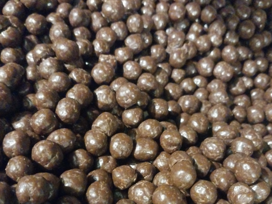 Cereal con chocolate blanco