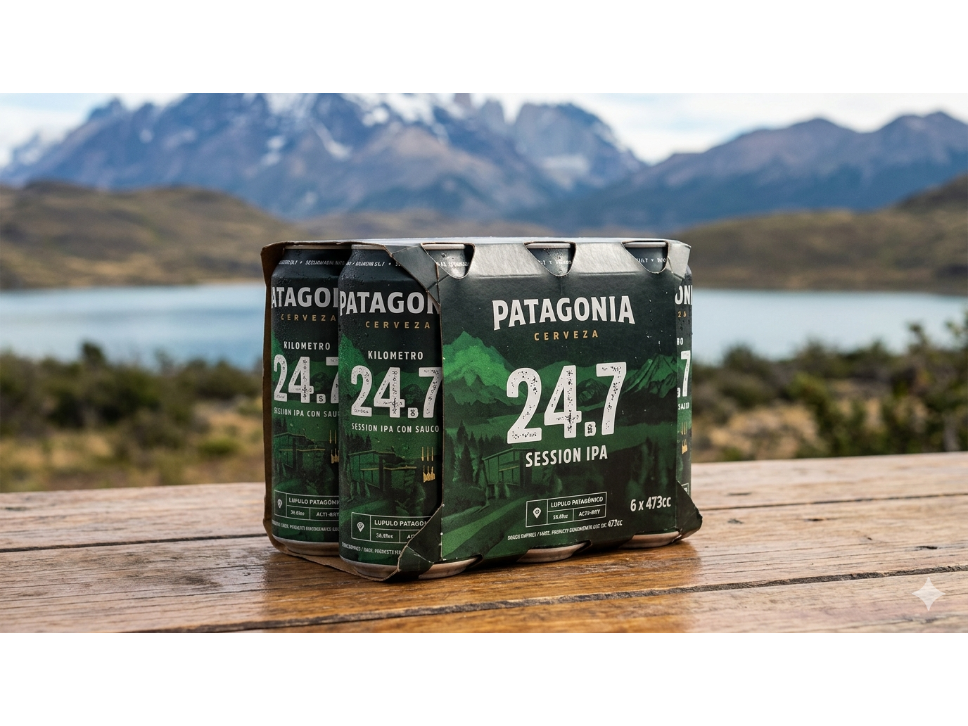 SIX PACK PATAGONIA LATA 24.7