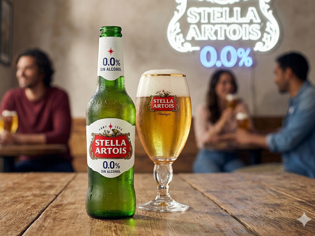 STELLA ARTOIS 0.0% SIN ALCOHOL. 330CC