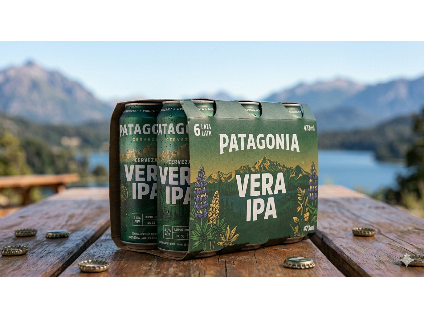 SIX PACK PATAGONIA LATA VERA IPA