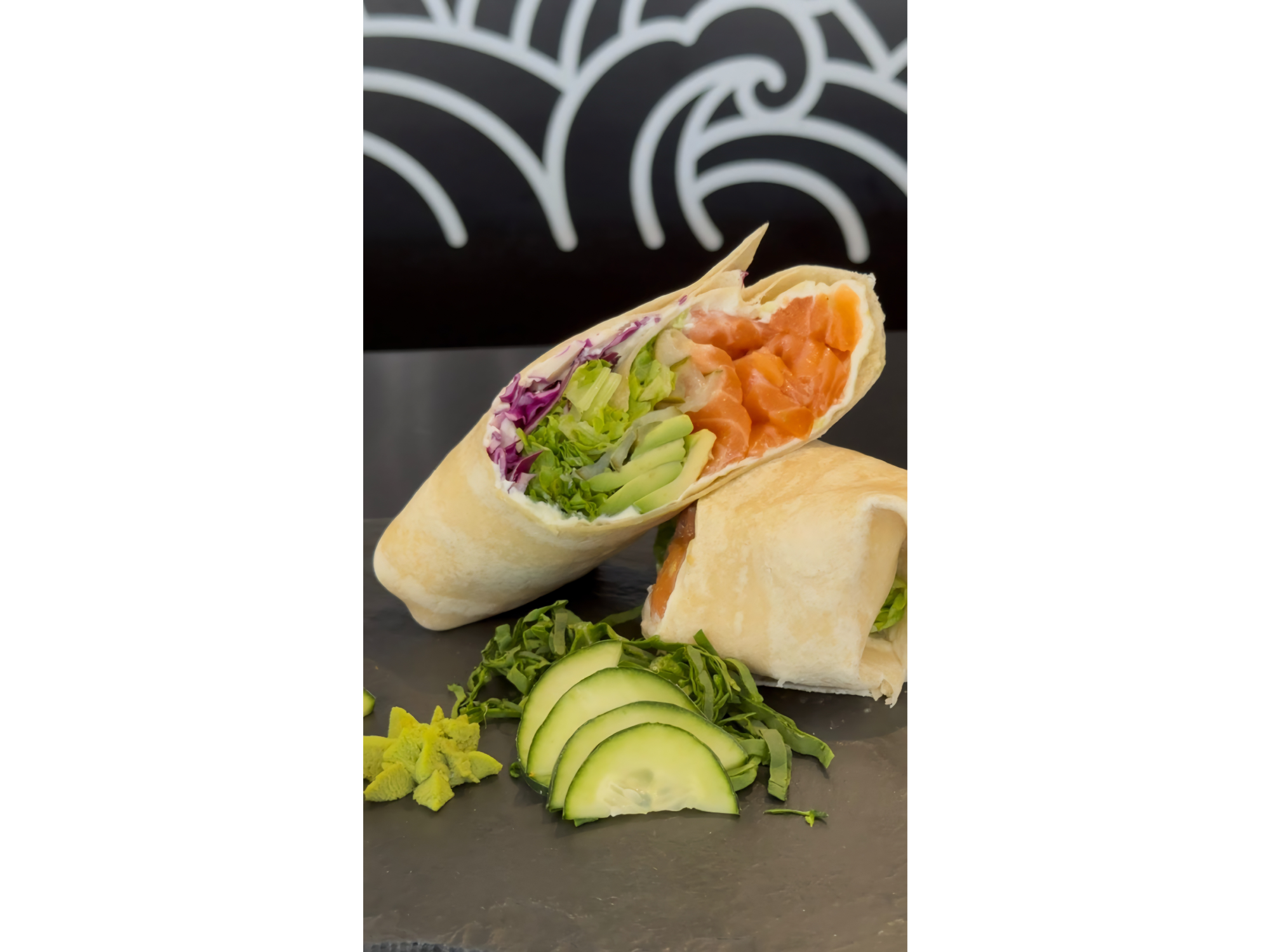 WRAP DE SALMON