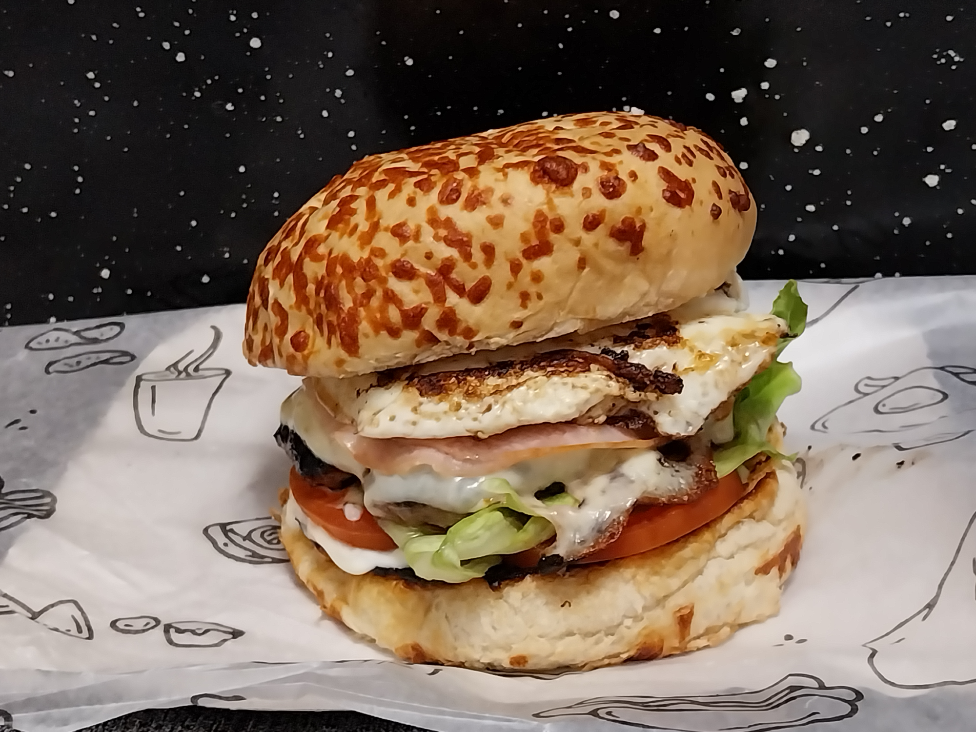 HAMBURGUESA SIMPLE COMPLETA