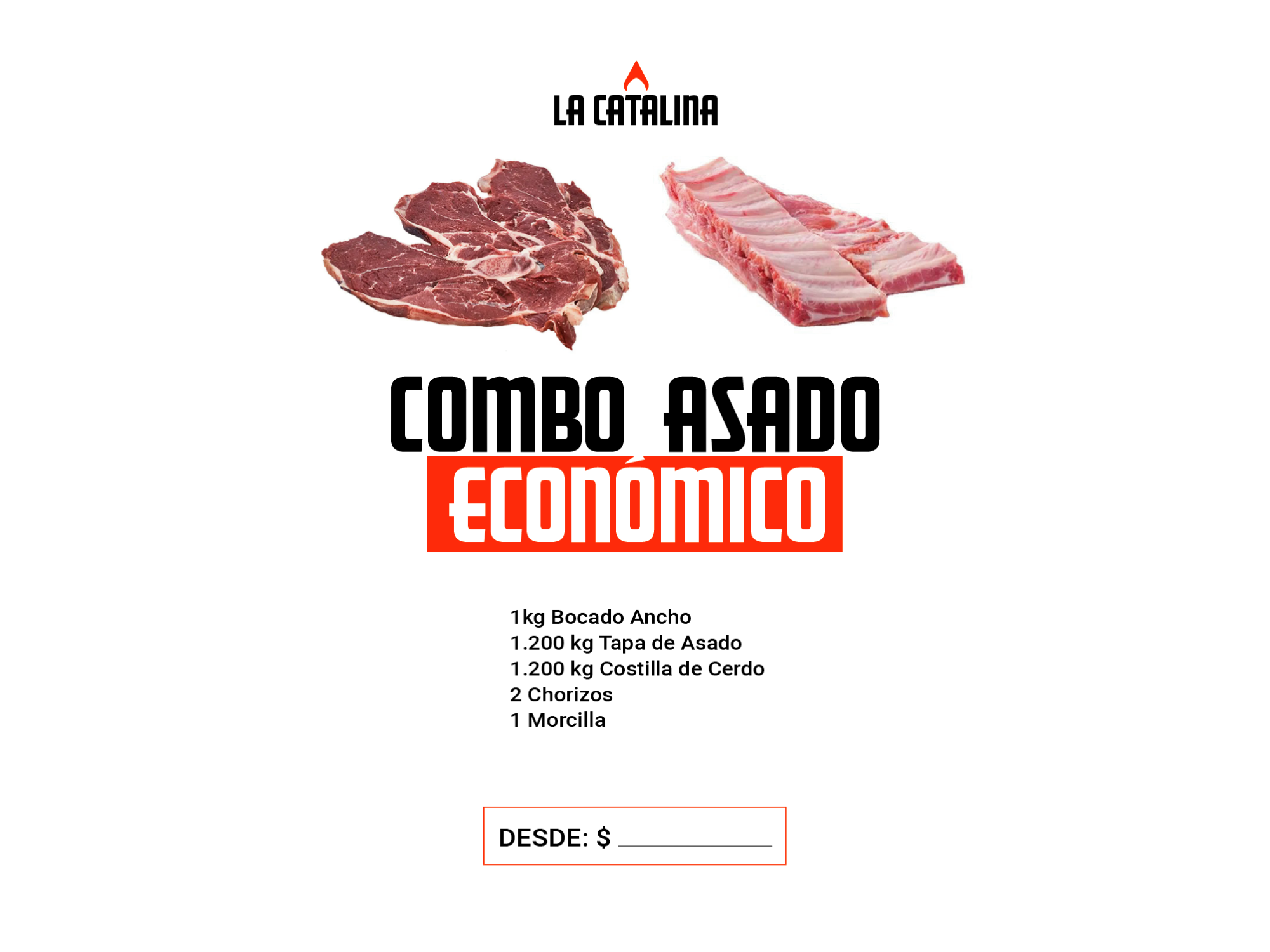 Combo Asado Económico