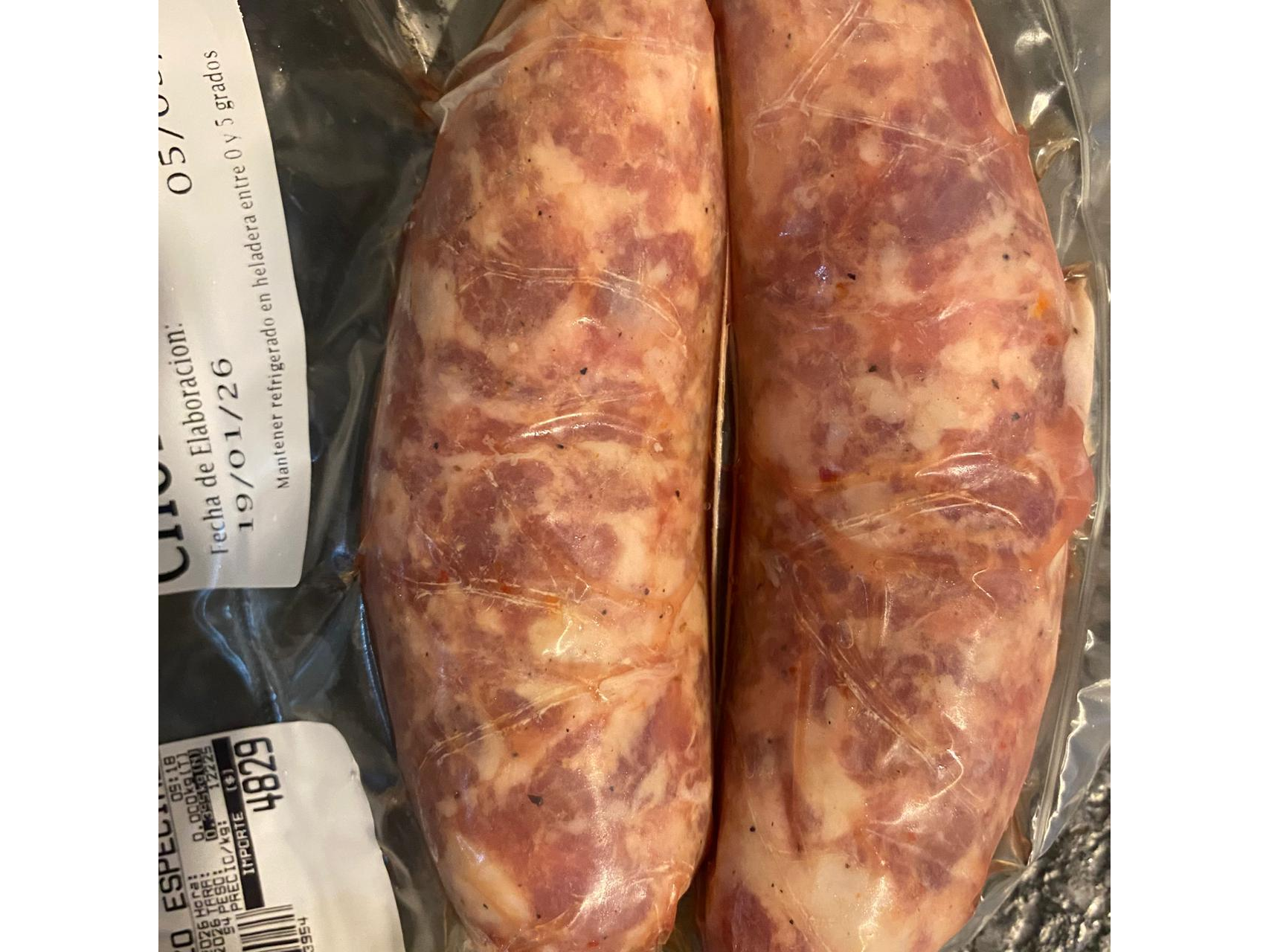 Chorizo Especial Puro
