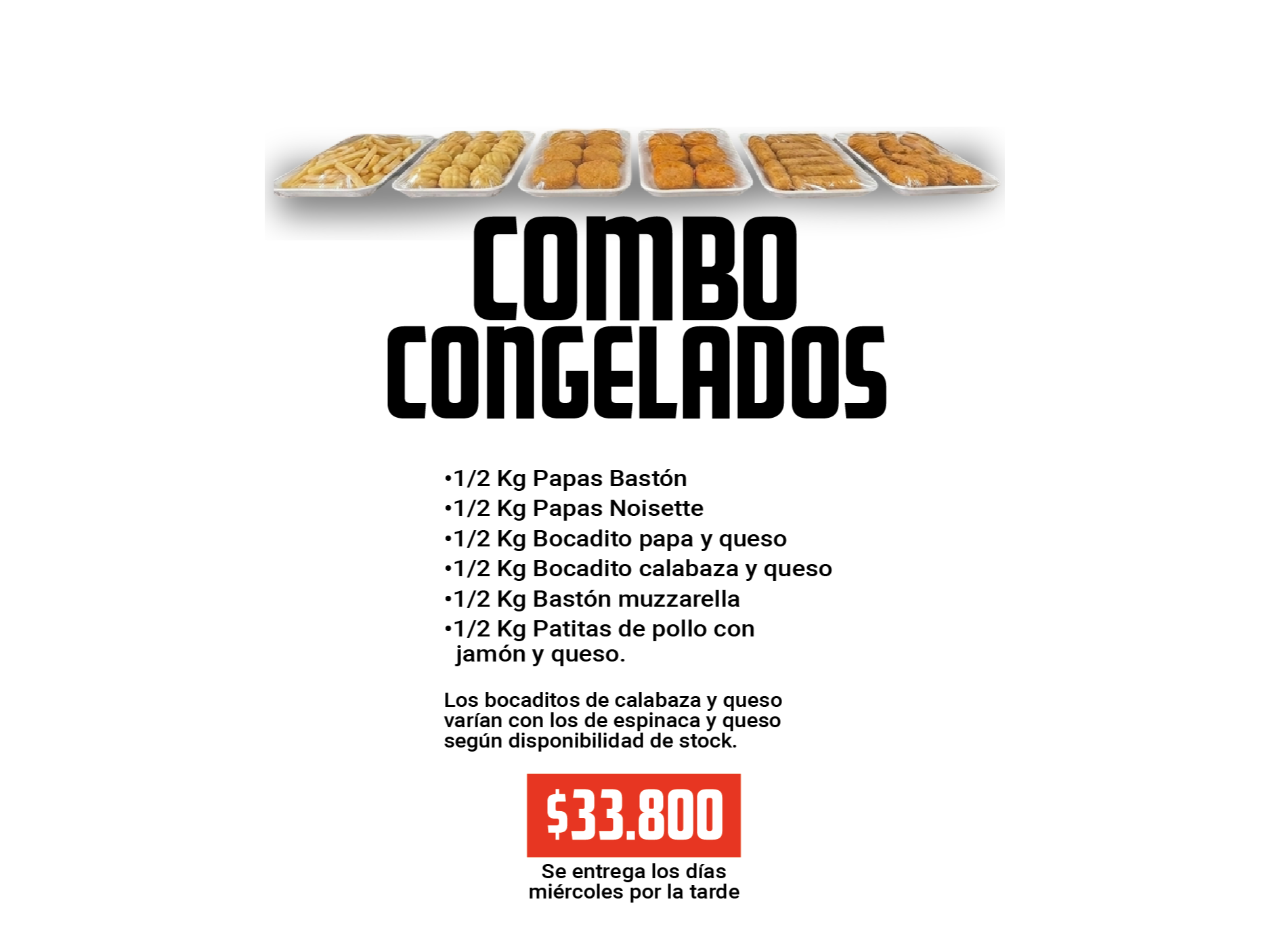 Combo Congelados