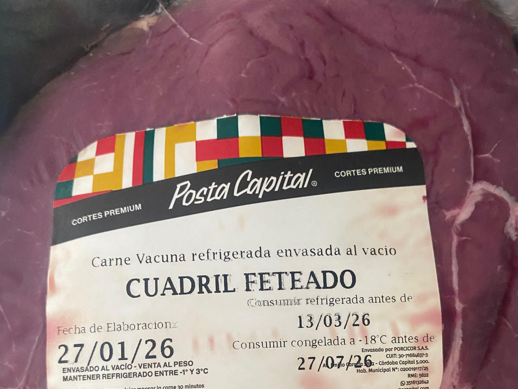 Cuadril Feteado