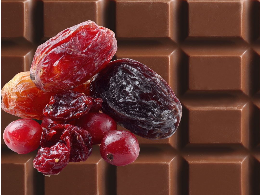CHOCOLATE NEGRO CON ARÁNDANOS