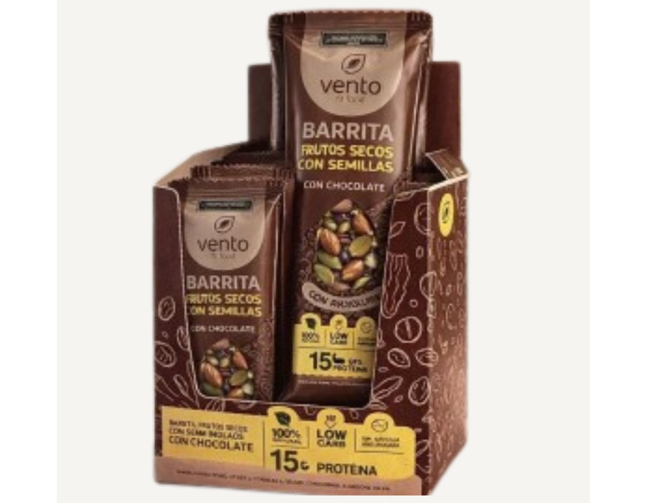 BARRITA PROTEICA DE CHOCOLATE X 45 GRS.