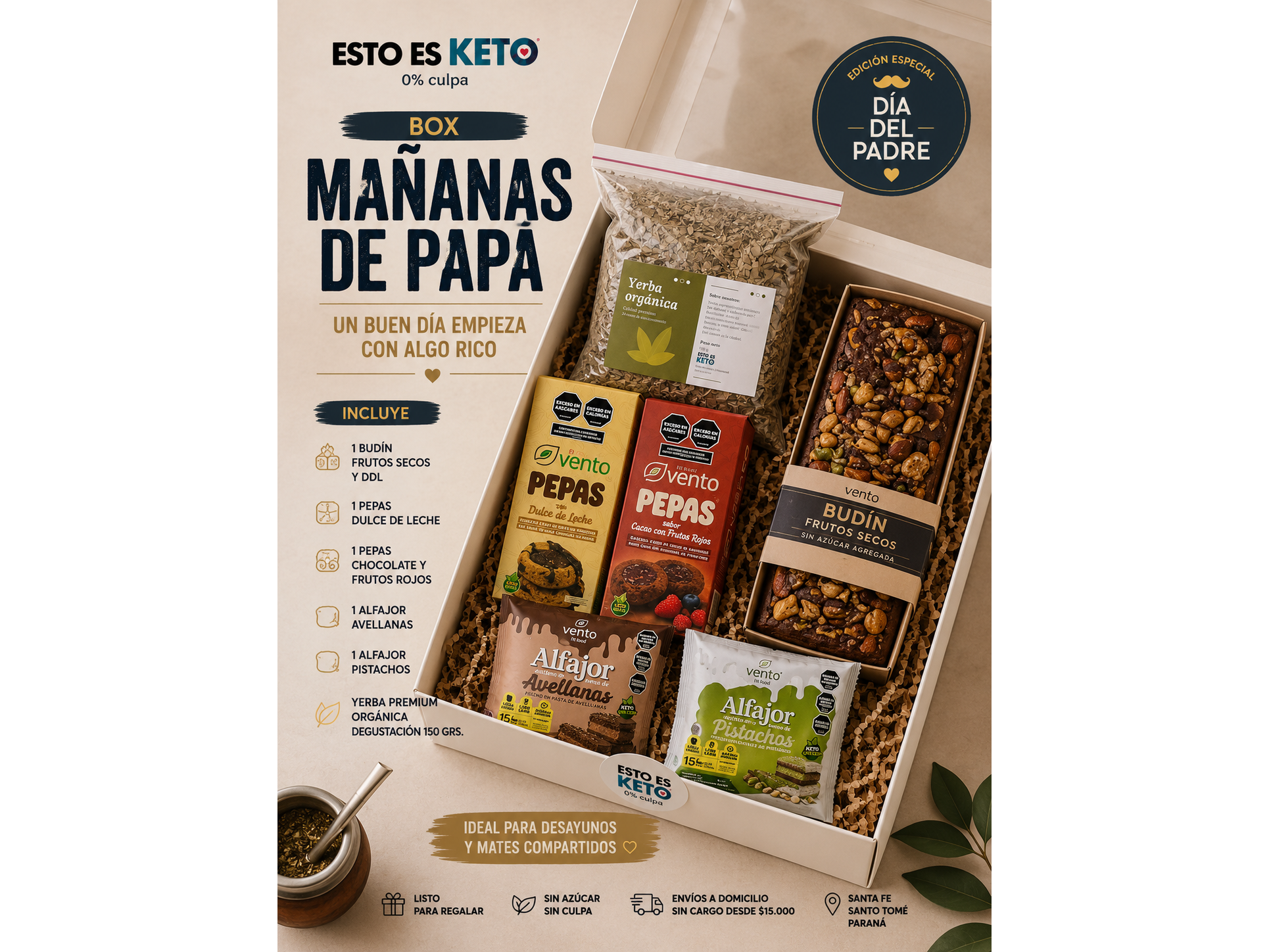 BOX MATERO PAPÁ LISTO PARA REGALAR!
