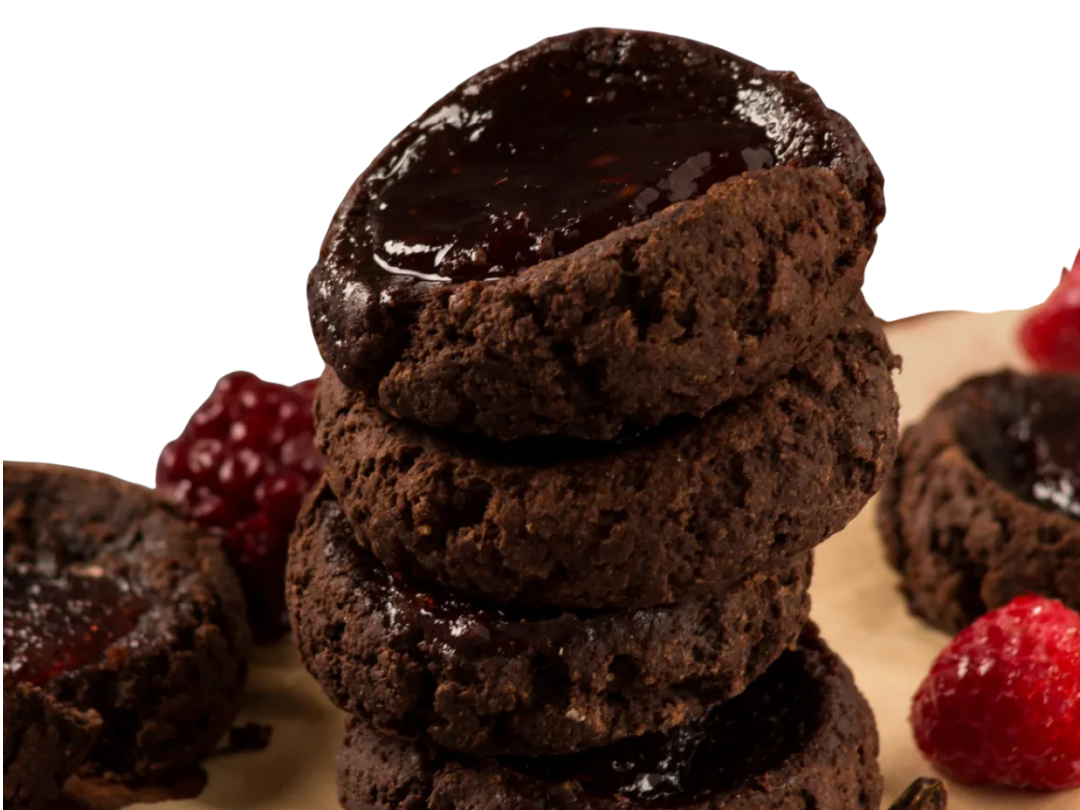 PEPAS CHOCOLATE Y FRUTOS ROJOS x 150 GRS.