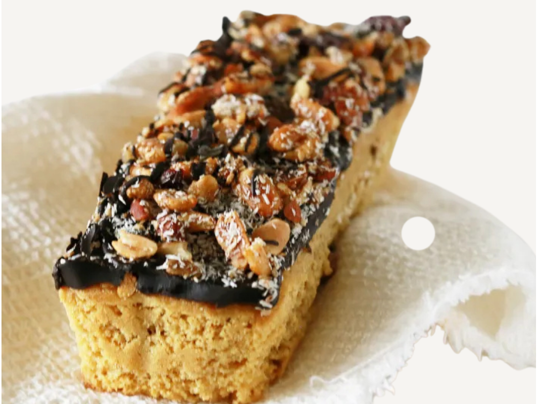 BUDÍN DE FRUTOS SECOS Y DE DULCE DE LECHE de Esto es Keto - ENVÍOS SEMANALES