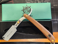 NAVAJA AFEITAR MANGO MADERA 4983