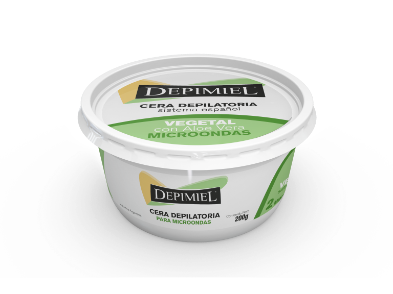 DEPIMIEL CERA EN POTE PARA MICROONDAS VEGETAL 200GRS