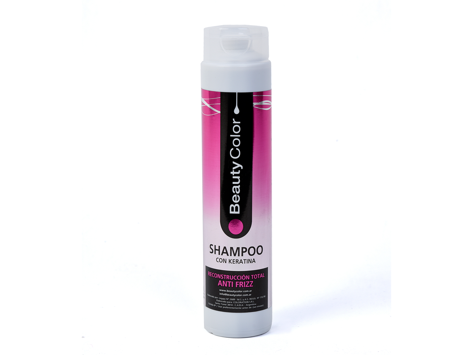 BEAUTY COLOR SHAMPOO DE KERATINA 370 ML.