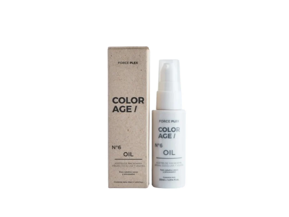 COLOR AGE OIL CON ACEITE DE ARGAN Y MACADAMIA - 30ML N 6