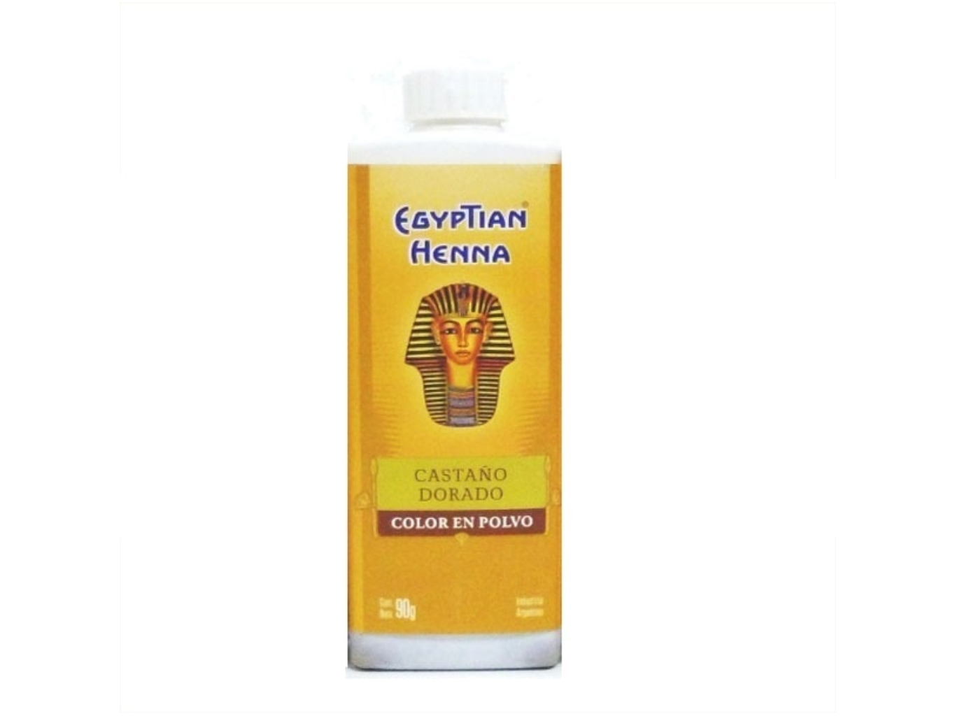 EGYPTIAN HENNA COLOR EN POLVO 90GRS CASTAÑO DORADO