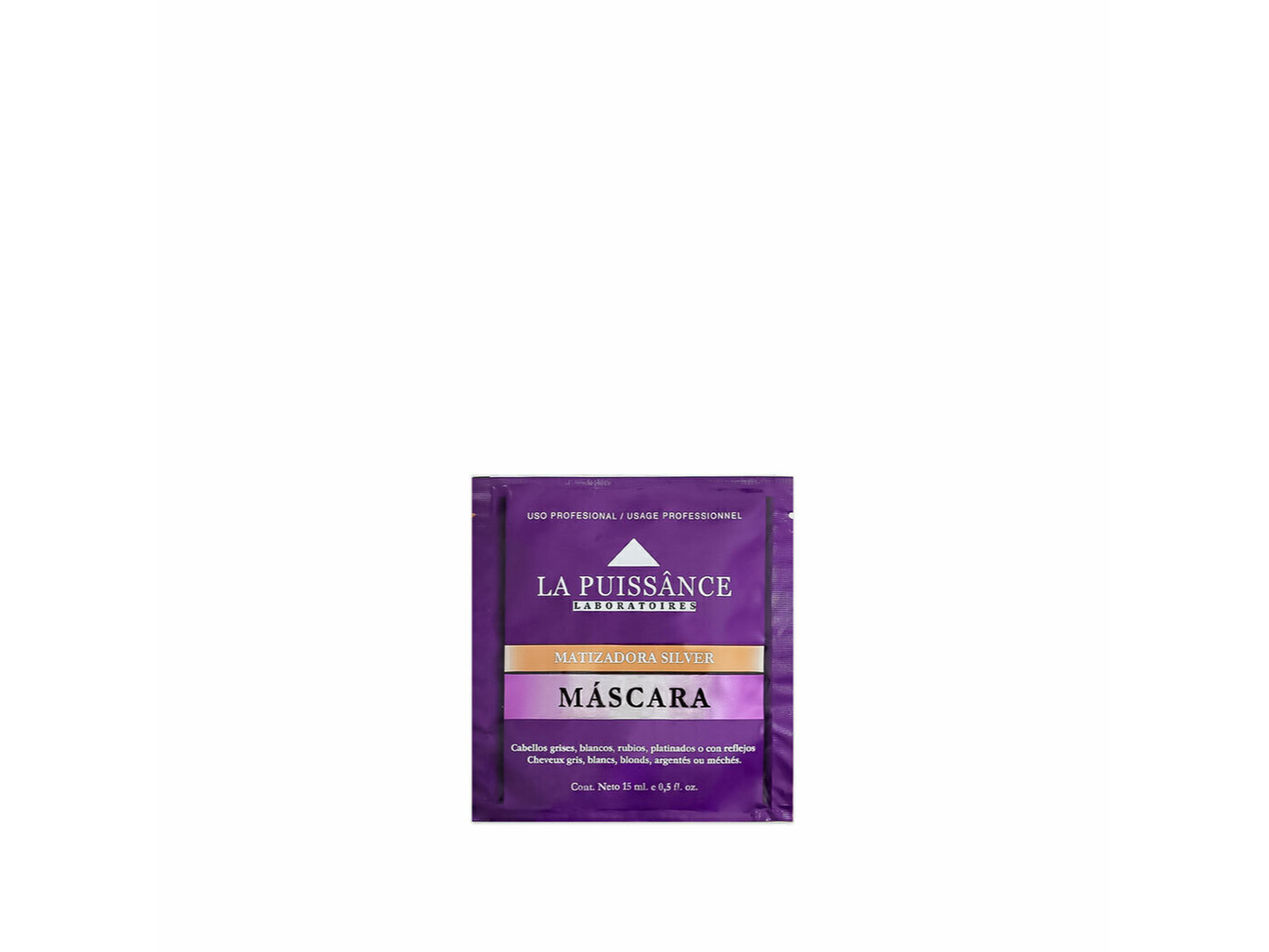 LA PUISSANCE SACHET MÁSCARA SILVER X 15 ML