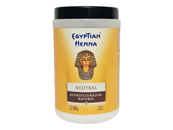 EGYPTIAN HENNA NATURAL ACONDICIONADOR 500GRS CASTAÑO DORADO