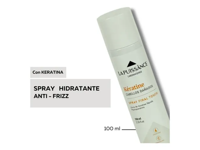 LA PUISSANCE SPRAY LLUVIA DE QUERATINA LÍQUIDA CON PHYTOQUERATINA FINAL TOUCH X 100 ML
